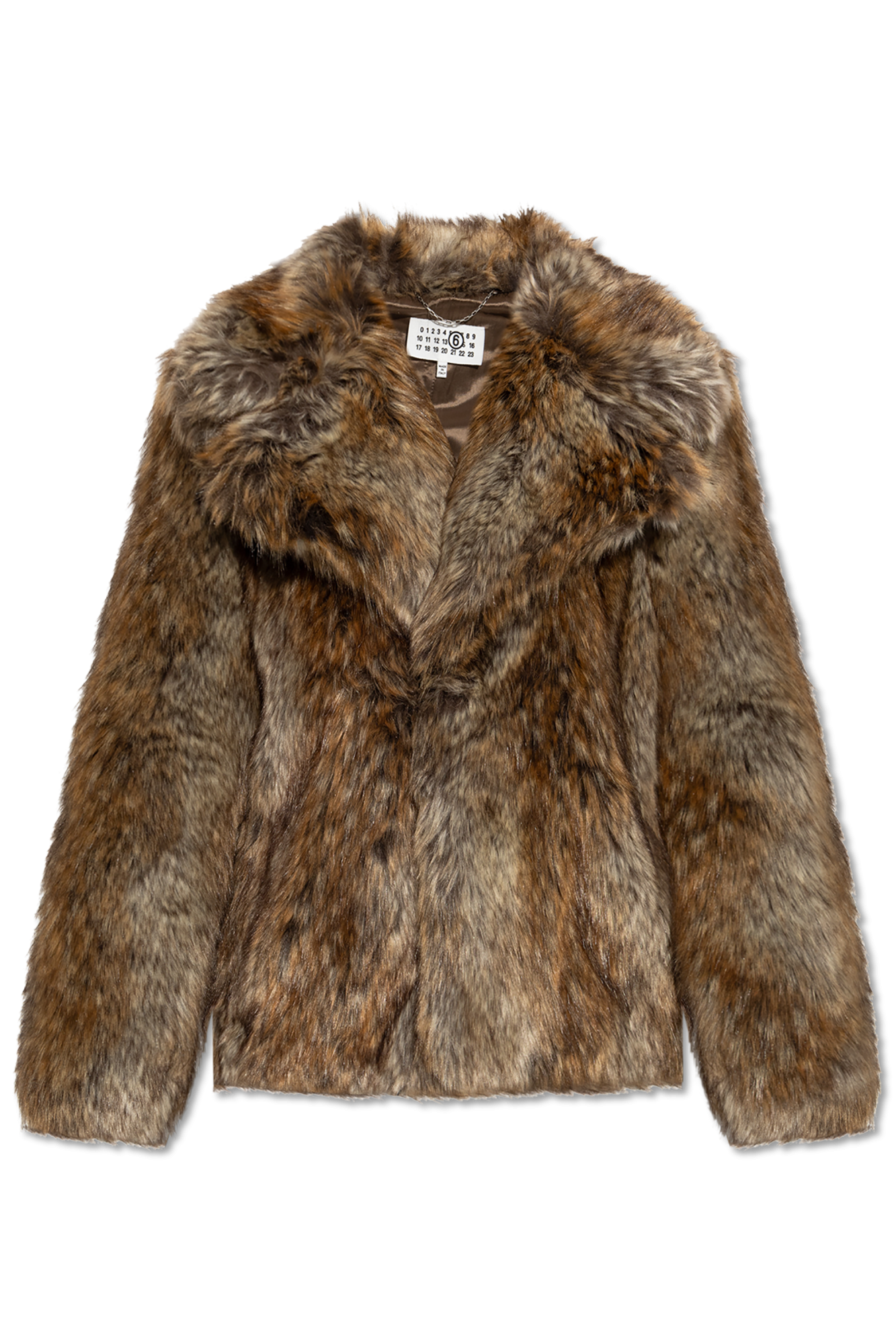 ジャケット MM6 Maison Margiela S52AM0326.M35464 Jackets Brown Faux fur MM6 Maison Margiela - Vitkac Canada